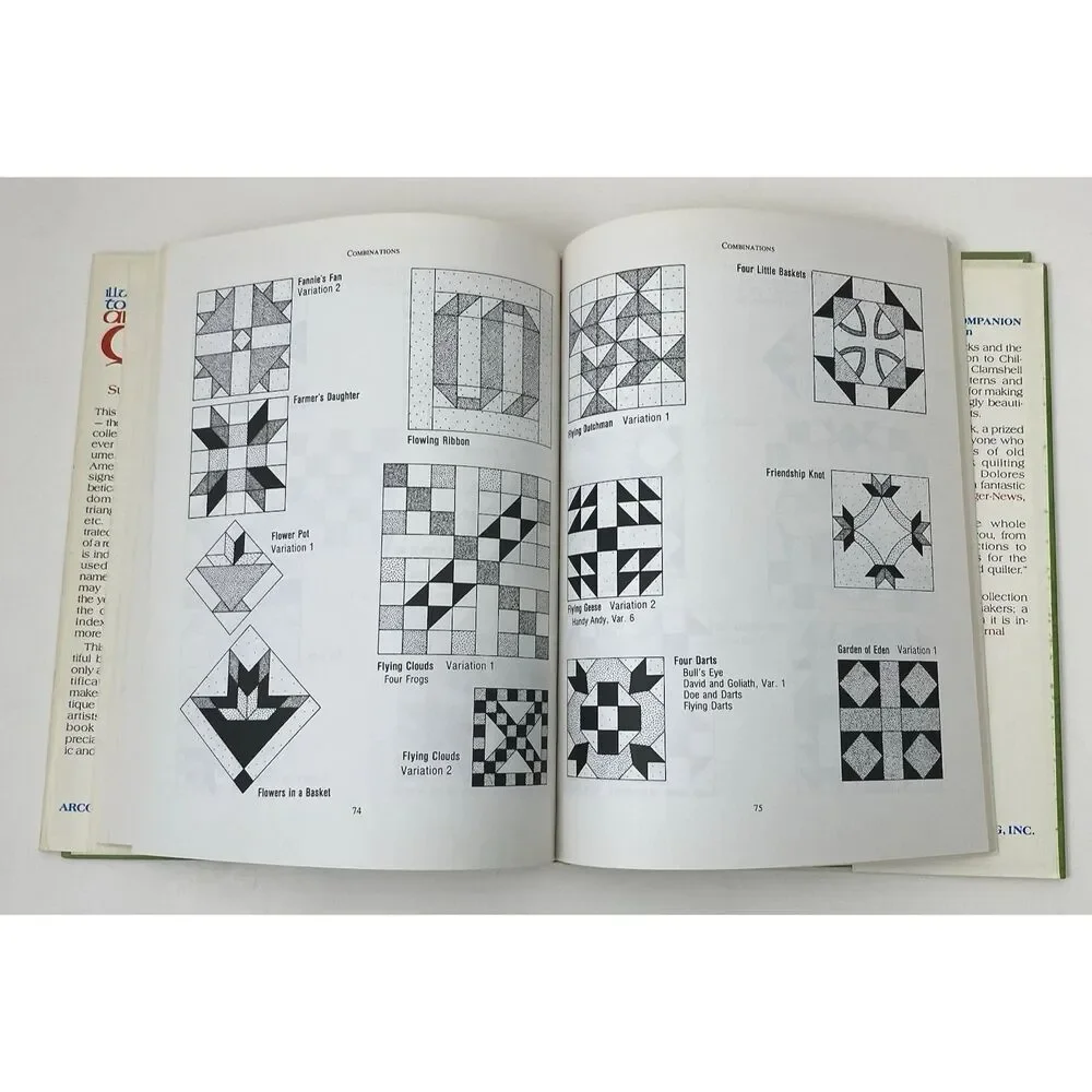 Illustrated Index Quilt Patterns Trad Amer Qu by Mills (Hardcover) VTG